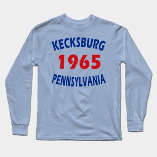 Kecksburg Pennsylvania 1965 Long Sleeve T-Shirt